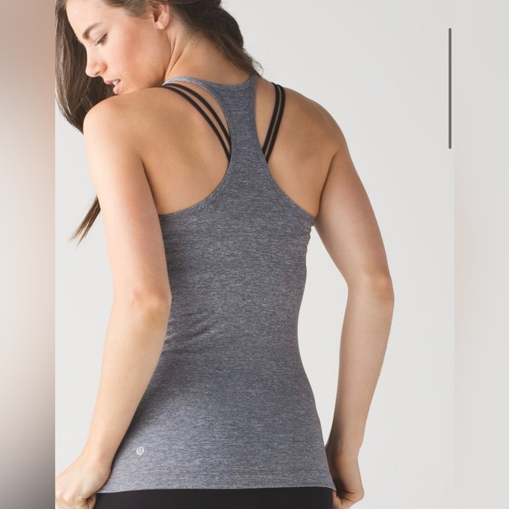 Lululemon Like Nothing Tank/ grey/ size 4